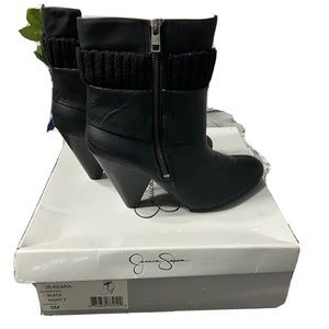 Jessica Simpson Black Night Ankle Boot - Size 8M